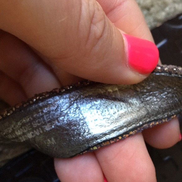 Tory Burch Thora Sandals Glitter Sparkly size 5 M - Picture 7 of 7